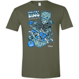 T-Shirts Military Green / S Frostie's King Men's Semi-Fitted Softstyle
