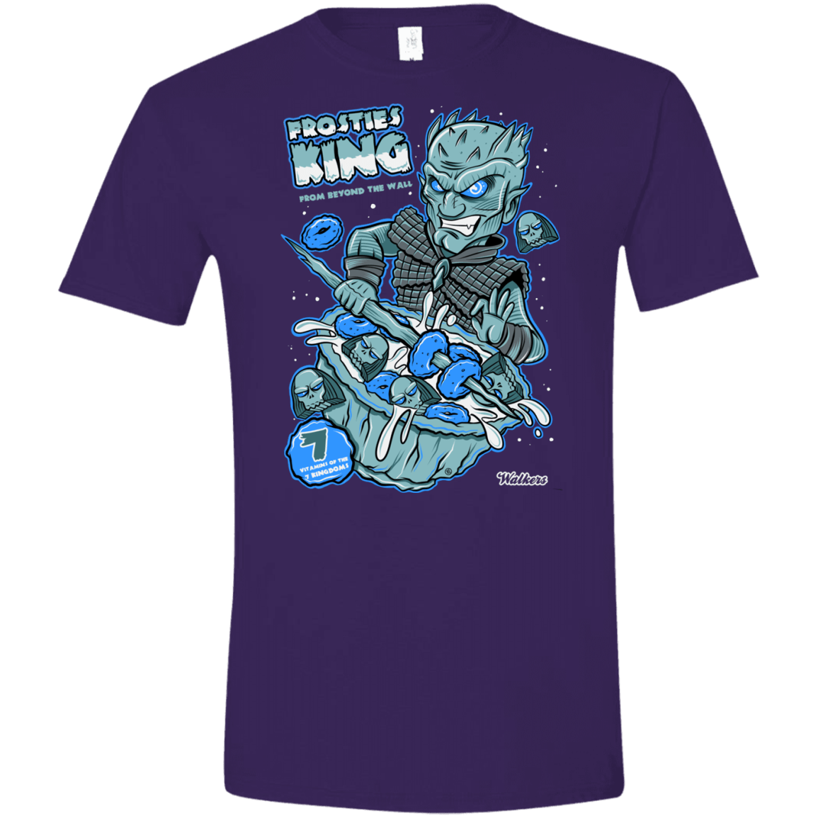 T-Shirts Purple / S Frostie's King Men's Semi-Fitted Softstyle