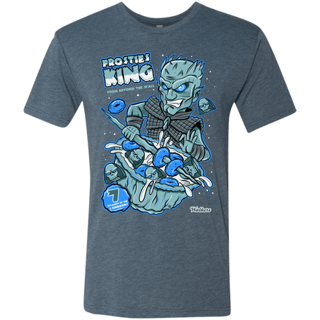T-Shirts Indigo / S Frostie's King Men's Triblend T-Shirt