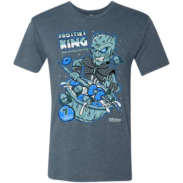 T-Shirts Indigo / S Frostie's King Men's Triblend T-Shirt