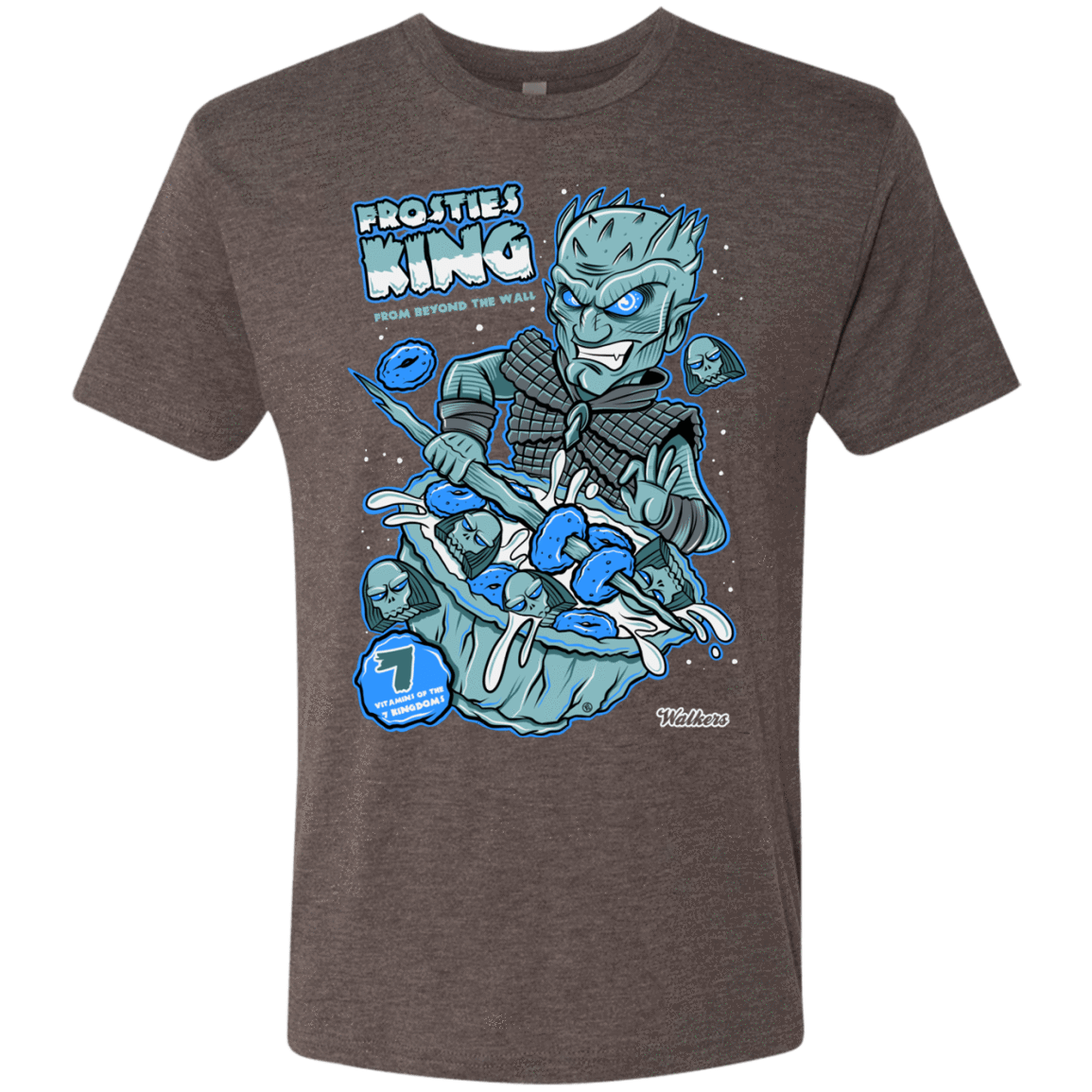 T-Shirts Macchiato / S Frostie's King Men's Triblend T-Shirt