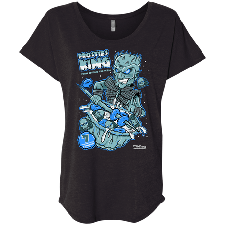 T-Shirts Vintage Black / X-Small Frostie's King Triblend Dolman Sleeve