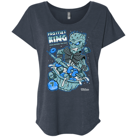 T-Shirts Vintage Navy / X-Small Frostie's King Triblend Dolman Sleeve