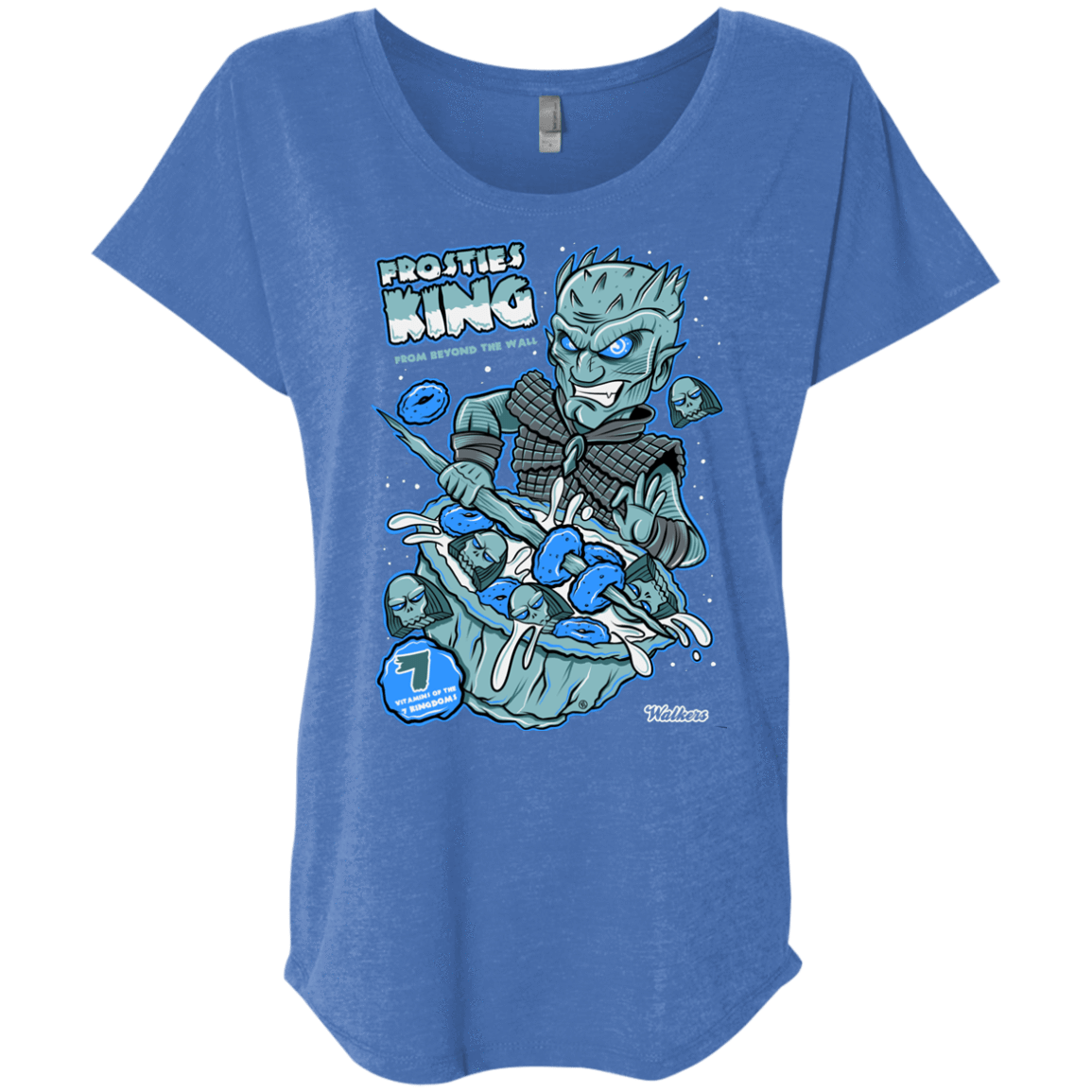 T-Shirts Vintage Royal / X-Small Frostie's King Triblend Dolman Sleeve