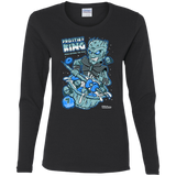 T-Shirts Black / S Frostie's King Women's Long Sleeve T-Shirt