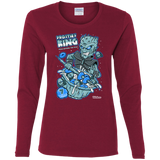 T-Shirts Cardinal / S Frostie's King Women's Long Sleeve T-Shirt