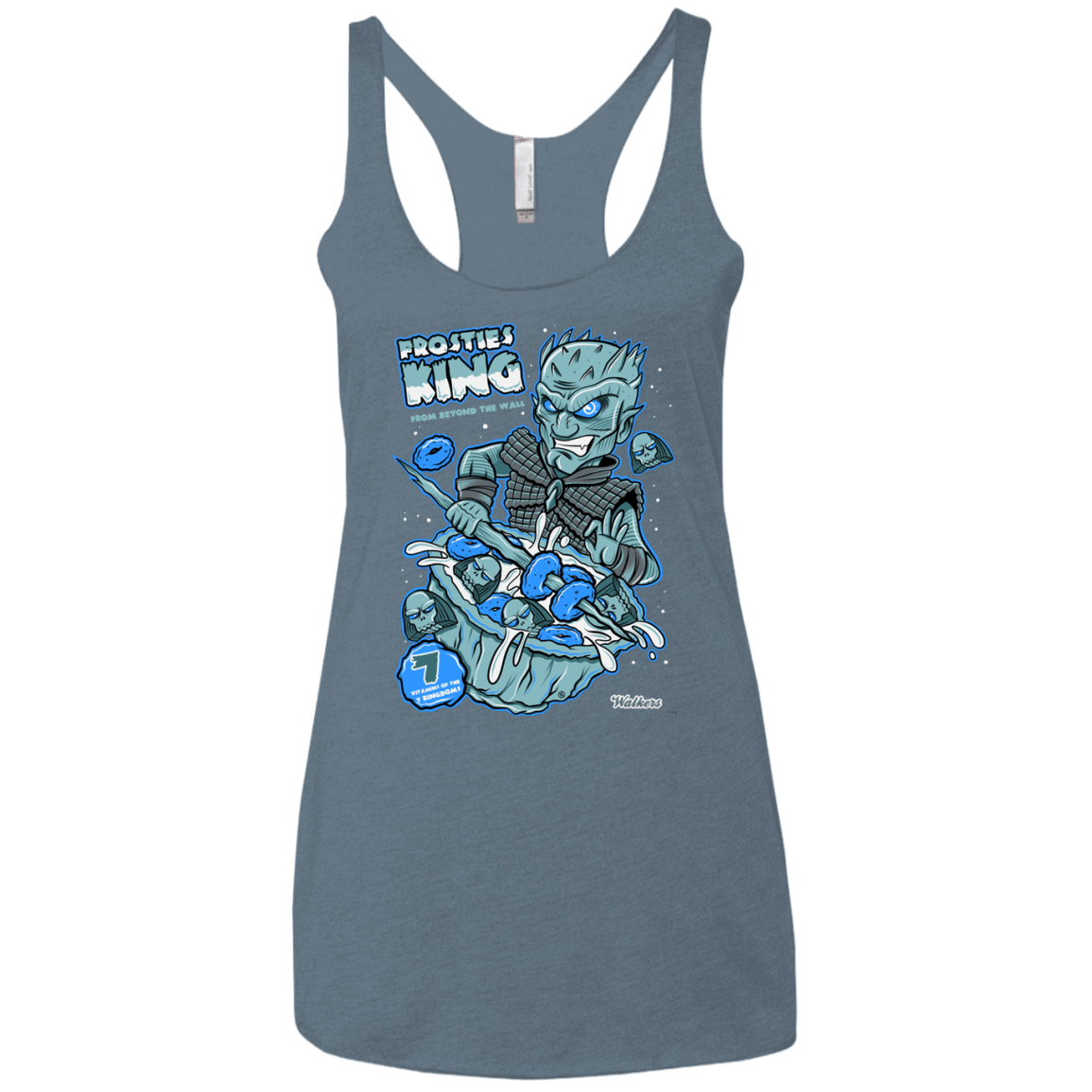 Frostie's King Women's Triblend Racerback Tank