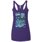 T-Shirts Purple Rush / X-Small Frostie's King Women's Triblend Racerback Tank