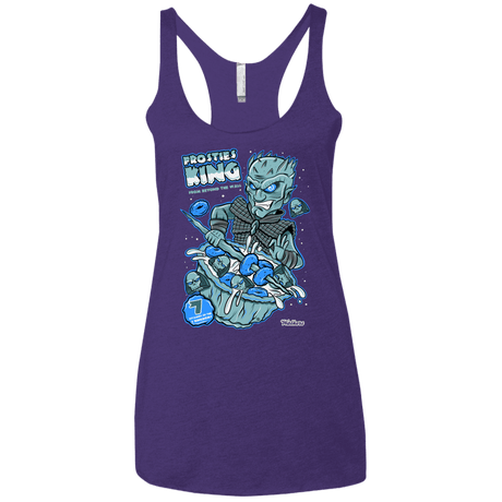 T-Shirts Purple Rush / X-Small Frostie's King Women's Triblend Racerback Tank