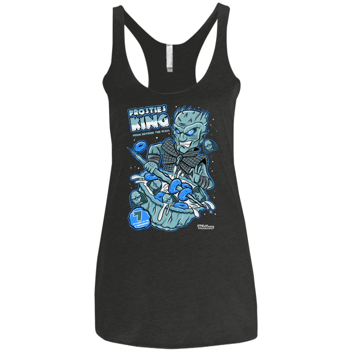 Frostie's King Women's Triblend Racerback Tank