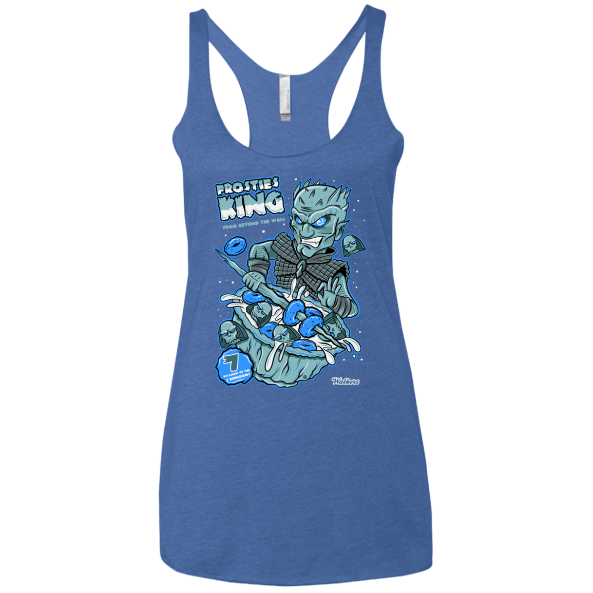 Frostie's King Women's Triblend Racerback Tank