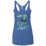 Frostie's King Women's Triblend Racerback Tank