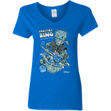 T-Shirts Royal / S Frostie's King Women's V-Neck T-Shirt