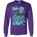 T-Shirts Purple / YS Frostie's King Youth Long Sleeve T-Shirt