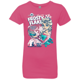 T-Shirts Hot Pink / YXS Frosty Flakes Girls Premium T-Shirt