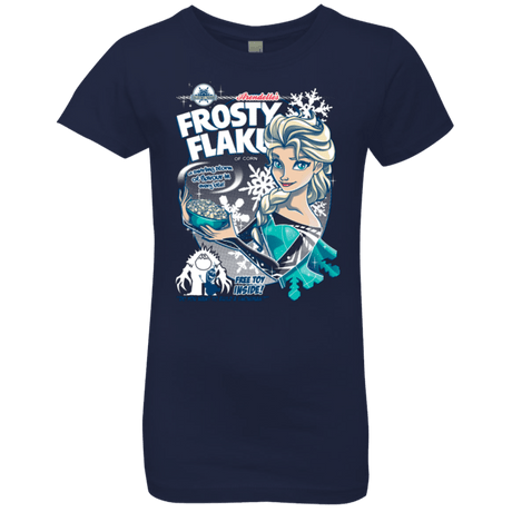 T-Shirts Midnight Navy / YXS Frosty Flakes Girls Premium T-Shirt