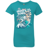 T-Shirts Tahiti Blue / YXS Frosty Flakes Girls Premium T-Shirt