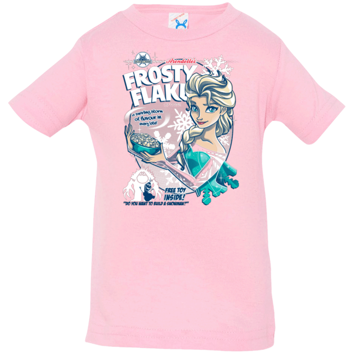 T-Shirts Pink / 6 Months Frosty Flakes Infant Premium T-Shirt