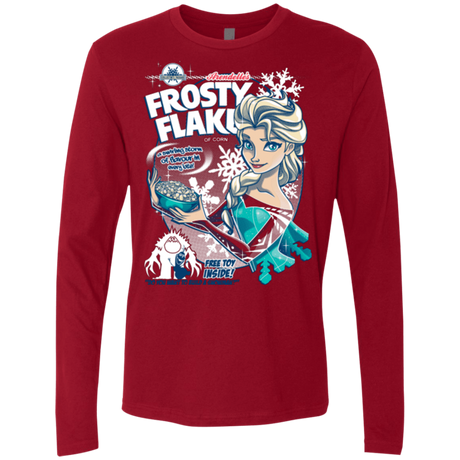 T-Shirts Cardinal / Small Frosty Flakes Men's Premium Long Sleeve
