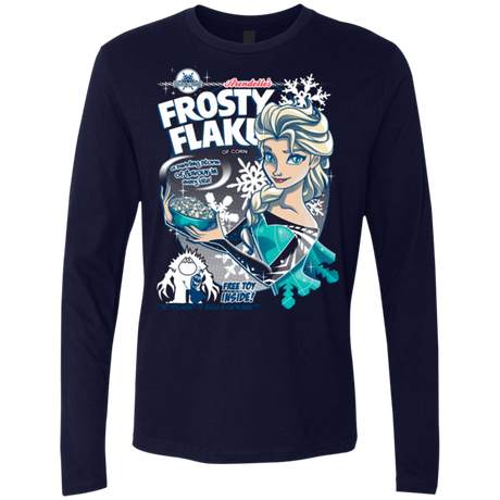 T-Shirts Midnight Navy / Small Frosty Flakes Men's Premium Long Sleeve