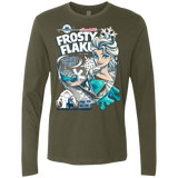 T-Shirts Military Green / Small Frosty Flakes Men's Premium Long Sleeve