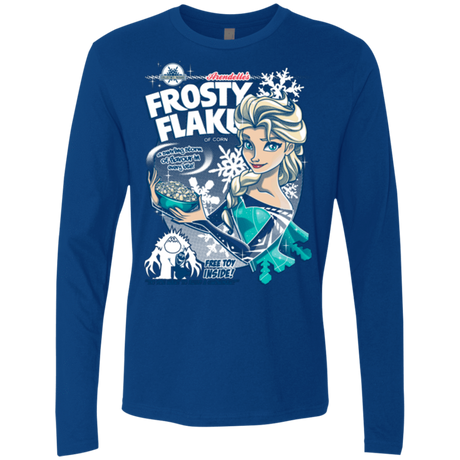 T-Shirts Royal / Small Frosty Flakes Men's Premium Long Sleeve
