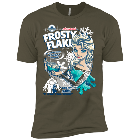 T-Shirts Military Green / X-Small Frosty Flakes Men's Premium T-Shirt