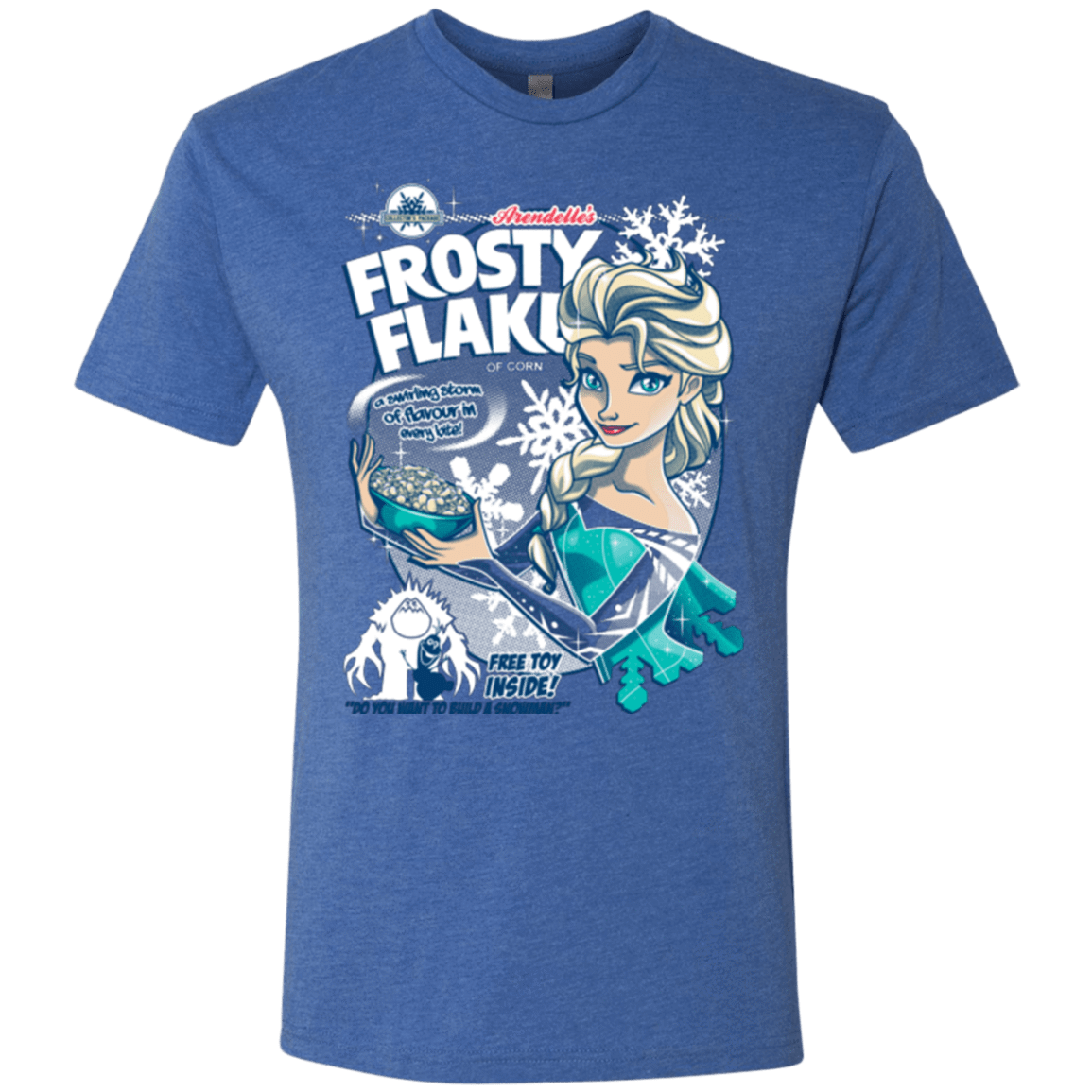T-Shirts Vintage Royal / Small Frosty Flakes Men's Triblend T-Shirt