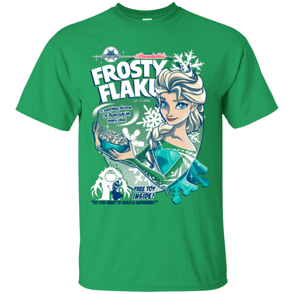 T-Shirts Irish Green / Small Frosty Flakes T-Shirt