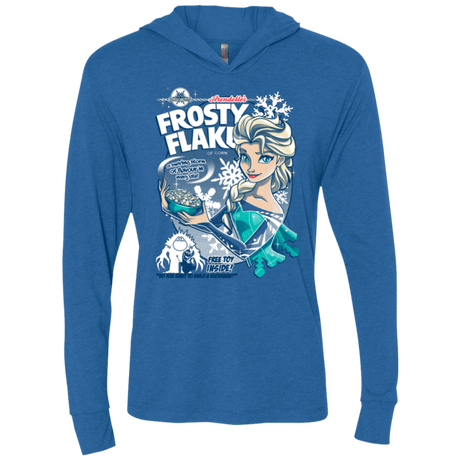 T-Shirts Vintage Royal / X-Small Frosty Flakes Triblend Long Sleeve Hoodie Tee