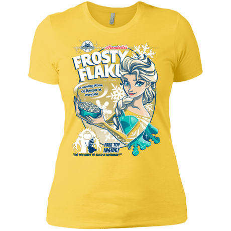 T-Shirts Vibrant Yellow / X-Small Frosty Flakes Women's Premium T-Shirt