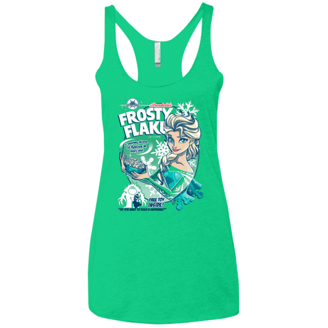 T-Shirts Envy / X-Small Frosty Flakes Women's Triblend Racerback Tank