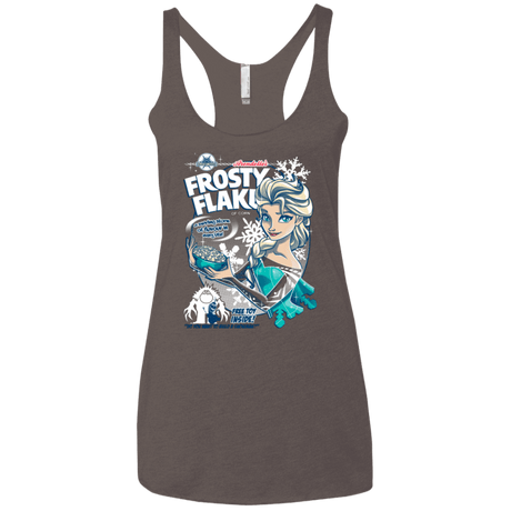 T-Shirts Macchiato / X-Small Frosty Flakes Women's Triblend Racerback Tank