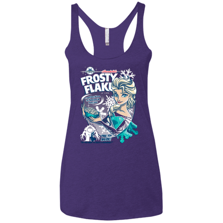 T-Shirts Purple / X-Small Frosty Flakes Women's Triblend Racerback Tank