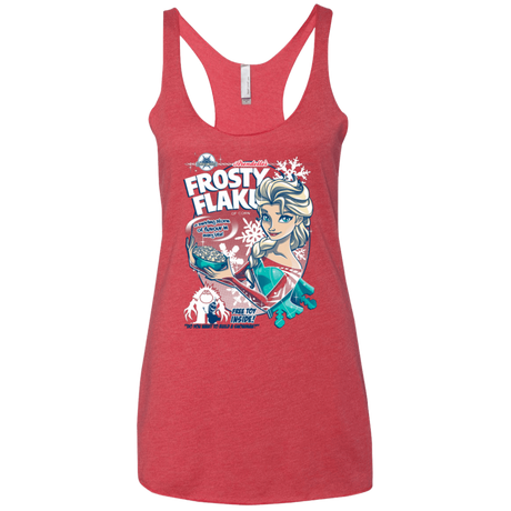 T-Shirts Vintage Red / X-Small Frosty Flakes Women's Triblend Racerback Tank