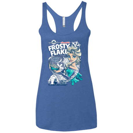 T-Shirts Vintage Royal / X-Small Frosty Flakes Women's Triblend Racerback Tank