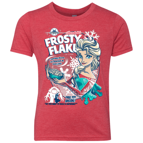 T-Shirts Vintage Red / YXS Frosty Flakes Youth Triblend T-Shirt