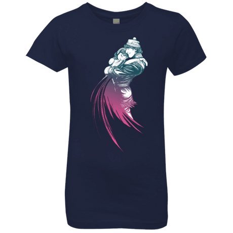 T-Shirts Midnight Navy / YXS Frozen Fantasy 2 Girls Premium T-Shirt