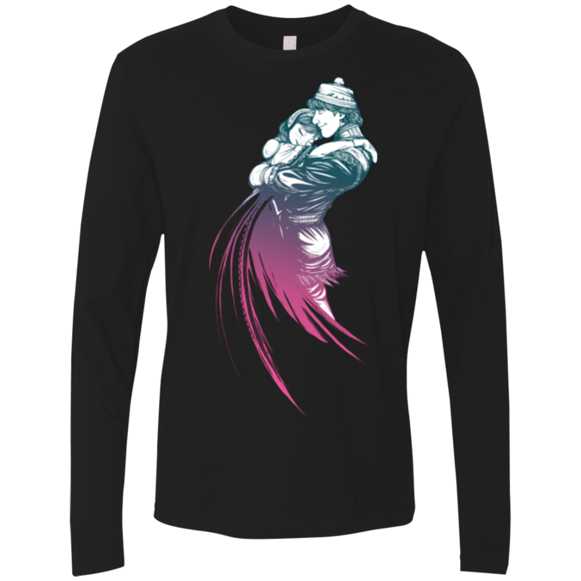 T-Shirts Black / Small Frozen Fantasy 2 Men's Premium Long Sleeve