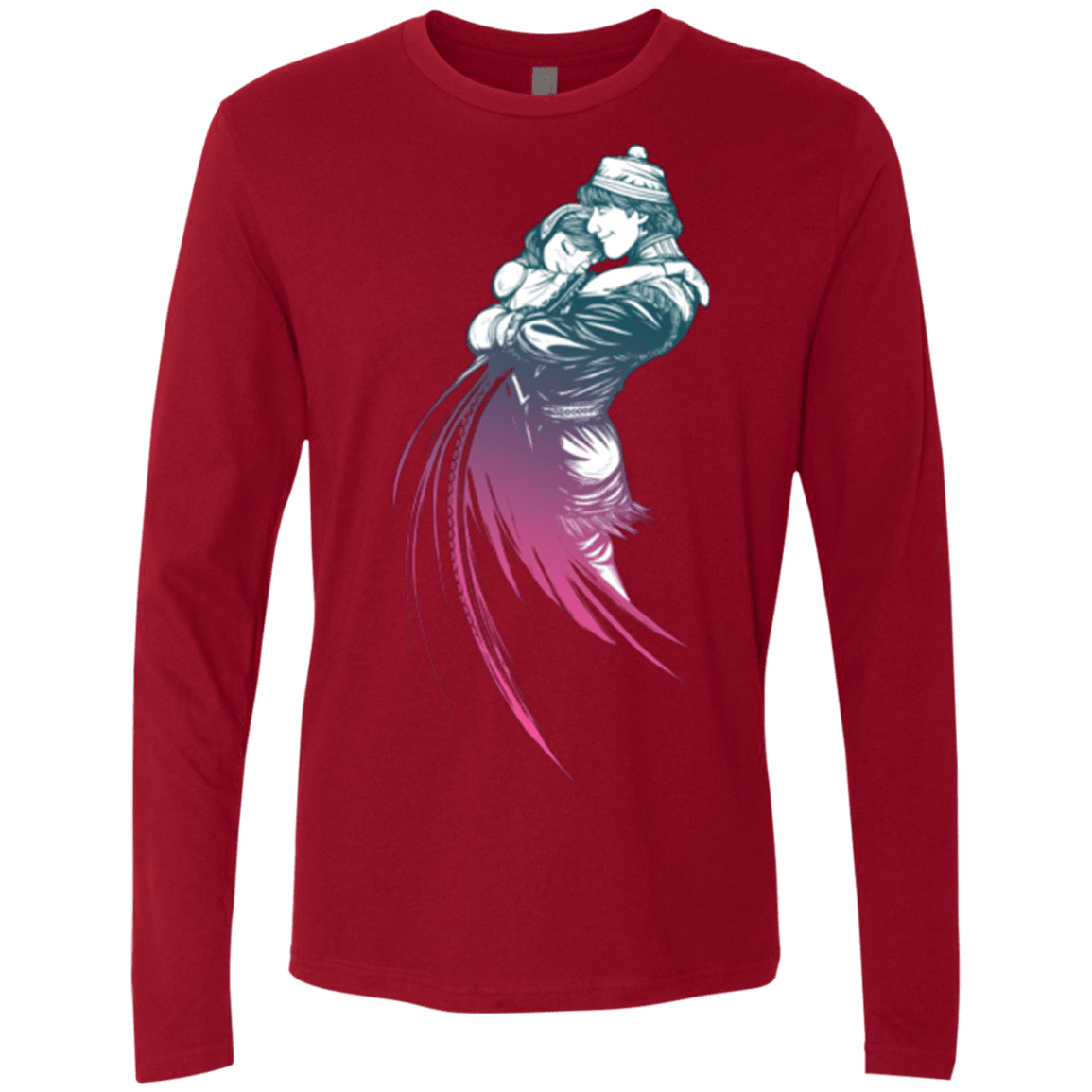 T-Shirts Cardinal / Small Frozen Fantasy 2 Men's Premium Long Sleeve