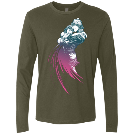 T-Shirts Military Green / Small Frozen Fantasy 2 Men's Premium Long Sleeve