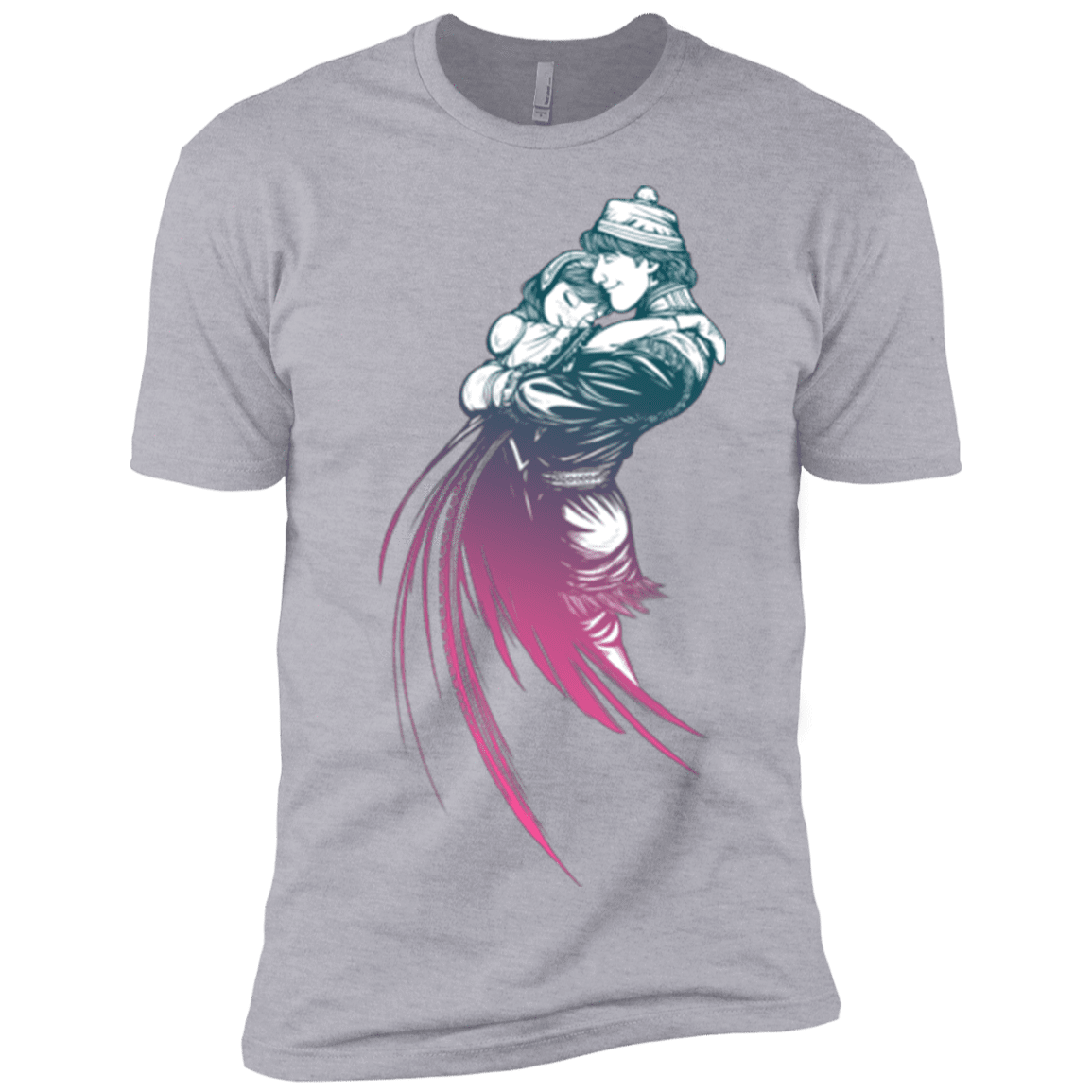 T-Shirts Heather Grey / X-Small Frozen Fantasy 2 Men's Premium T-Shirt