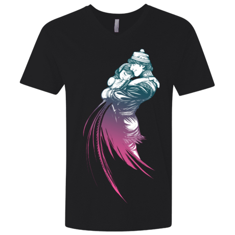 T-Shirts Black / X-Small Frozen Fantasy 2 Men's Premium V-Neck