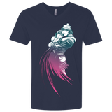 T-Shirts Midnight Navy / X-Small Frozen Fantasy 2 Men's Premium V-Neck