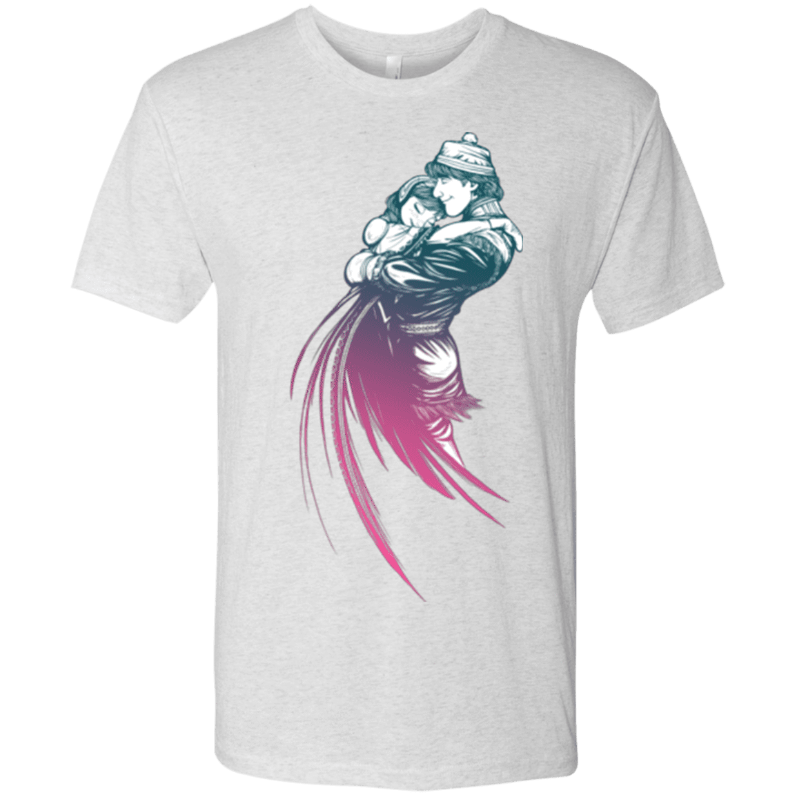 T-Shirts Heather White / Small Frozen Fantasy 2 Men's Triblend T-Shirt