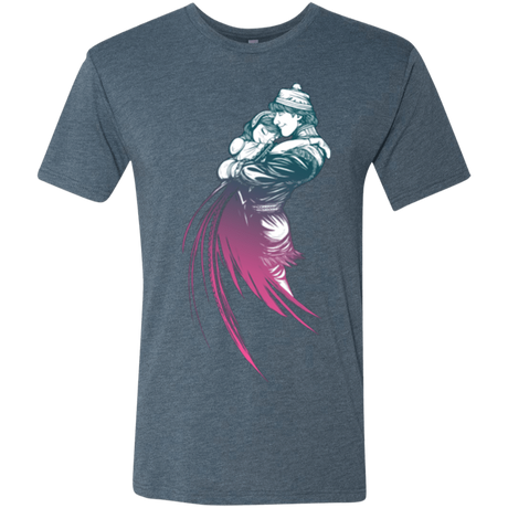 T-Shirts Indigo / Small Frozen Fantasy 2 Men's Triblend T-Shirt