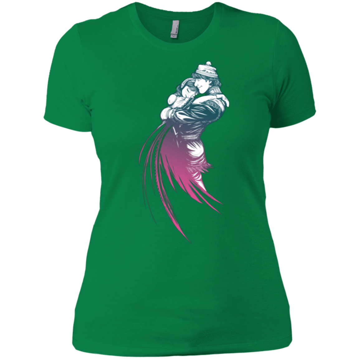 T-Shirts Kelly Green / X-Small Frozen Fantasy 2 Women's Premium T-Shirt