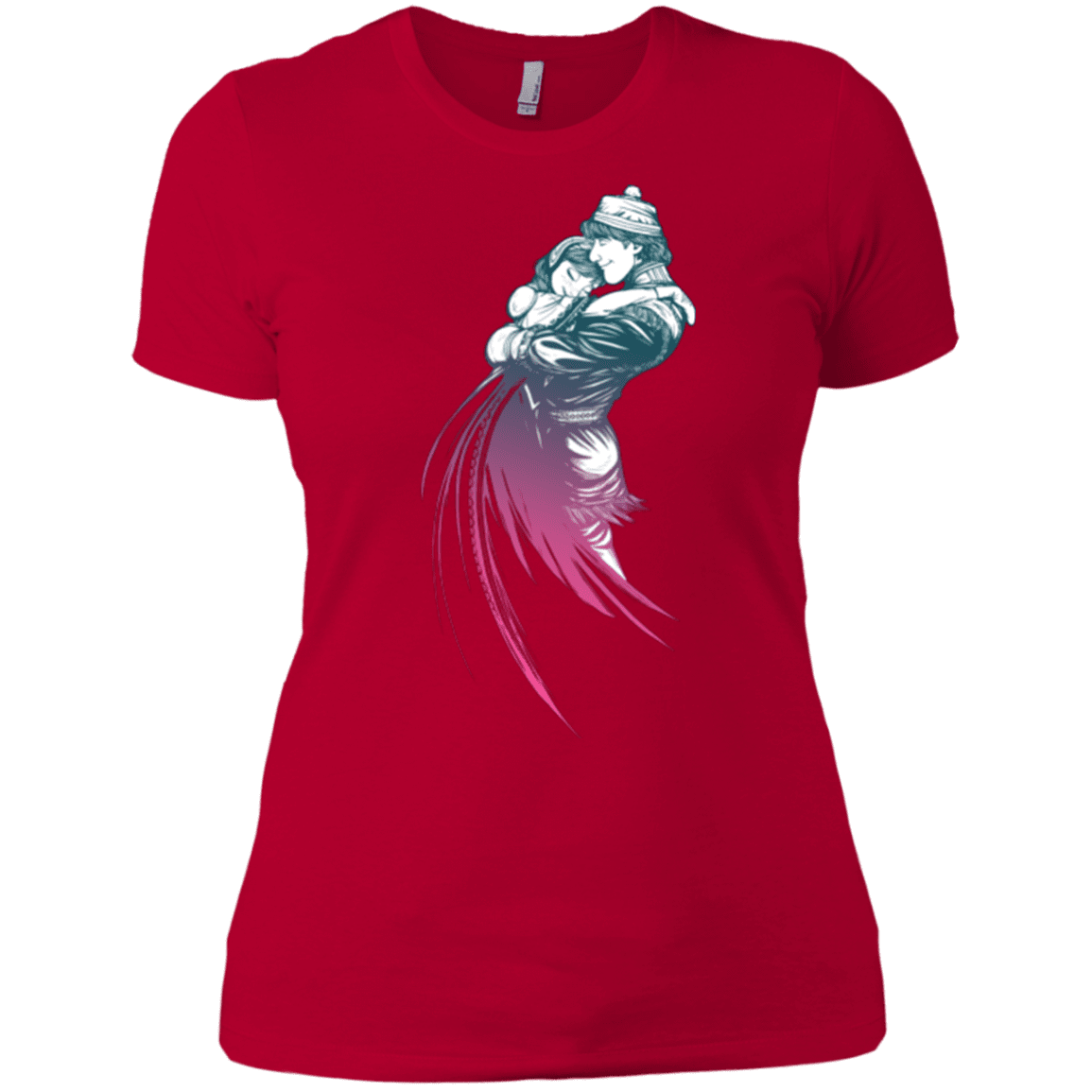 T-Shirts Red / X-Small Frozen Fantasy 2 Women's Premium T-Shirt