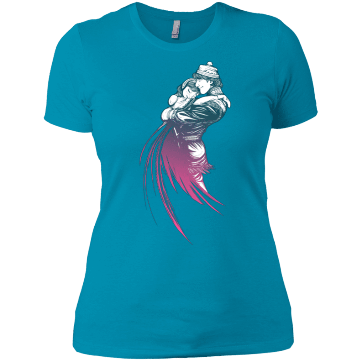 T-Shirts Turquoise / X-Small Frozen Fantasy 2 Women's Premium T-Shirt