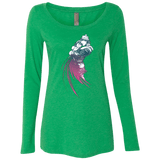 T-Shirts Envy / Small Frozen Fantasy 2 Women's Triblend Long Sleeve Shirt